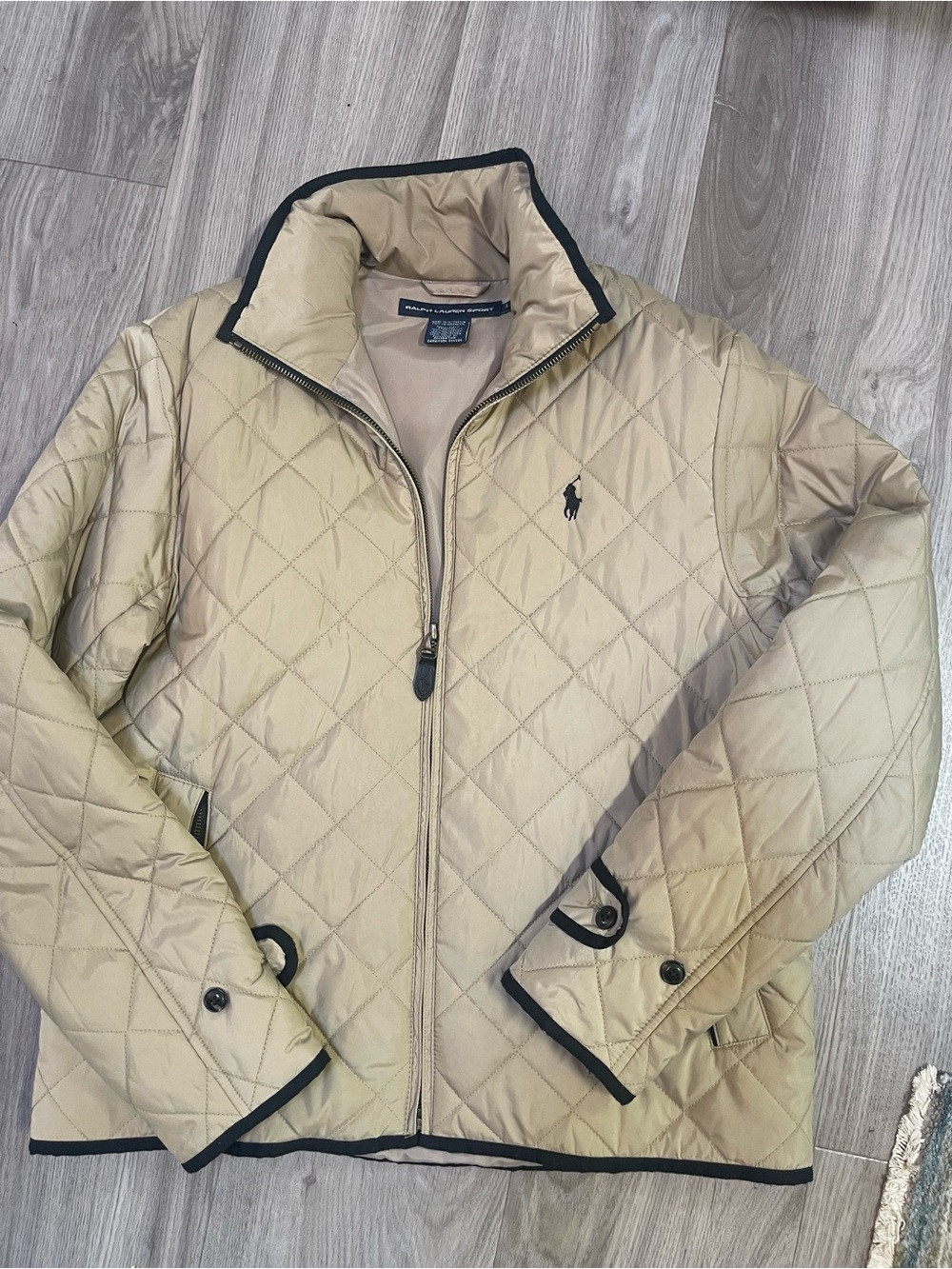 Polo Ralph Lauren Quilted Lightweight Puffer jacket. Size large